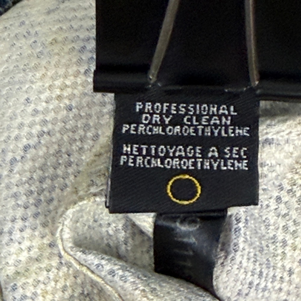 VTG Jhane Barnes Mens XL Silk Short Sleeve Shirt Yellow Blue Abstract Geometric - Picture 8 of 9